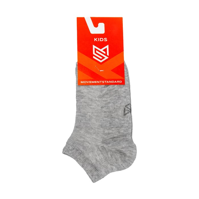 Шкарпетки дитячі MovementStandard M0405S короткі, сітка, 00 сірий меланж, розмір 18